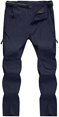 מכנסי מטען לטיולי קלויפוט מכנסיים יבש מהיר עמיד במים קלים משקל קל משקל נושם מכנסי כיס רוכסן נושם