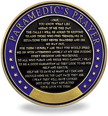 שירותי רפואה חירום מטבע אתגר רפואי EMT EMS מטבע התפילה של פרמדיק