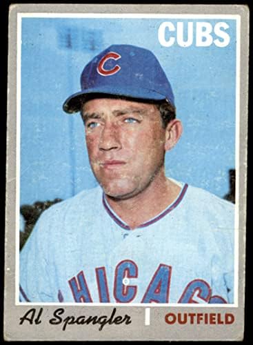 1970 Topps 714 Al Spangler Chicago Cubs Cubs Cubs