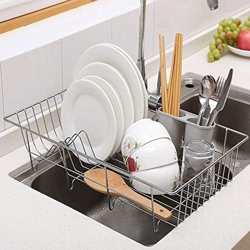 WYKDD מדיח כלים סל ניקוז סל כלים בית כלים מתלה כלים לכיור מטבח כיור ניקוז סל תלייה מגניבה כיור מטבח