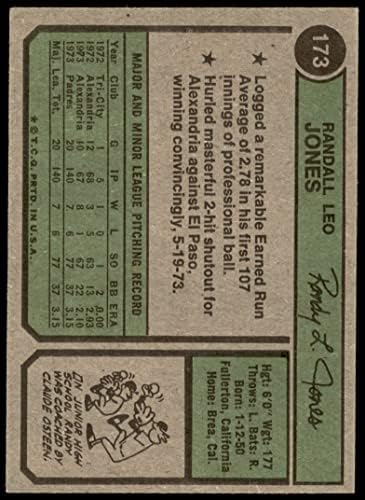 1974 Topps 173 SD רנדי ג'ונס סן דייגו פדרס אקס/MT+ Padres