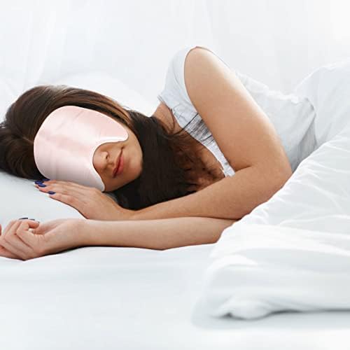 מסיכת שינה מרפא מסיכת שינה מסכת עיניים חלקה מסיכת עין משי מגן עין שינה עין שינה עיוורון עין עין עין