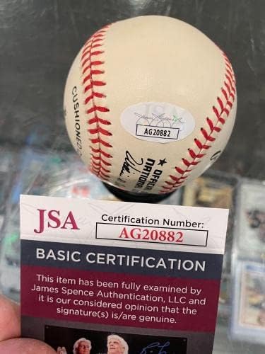 ביל אנטונלו ברוקלין דודג'רס יחיד חתום בייסבול רשמי JSA - כדורי חתימה