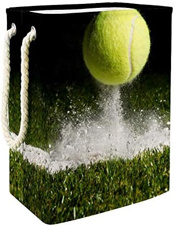 נקודת התאמה עם כדור טניס להכות את הקו 300 ד אוקספורד עמיד למים סל בגדים סל כביסה גדול עבור שמיכות בגדים