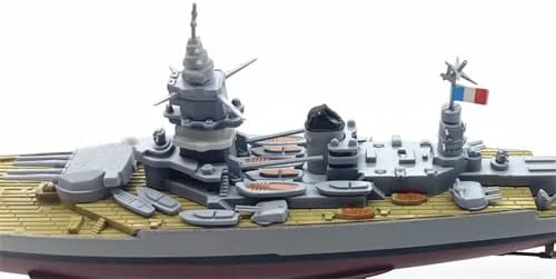 עמר מלחמת העולם השנייה צרפתית ספינת קרב דנקרק 1/1000 דייקאסט ספינה שנבנה מראש דגם