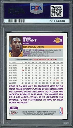 Kobe Bryant 2003 TOPP