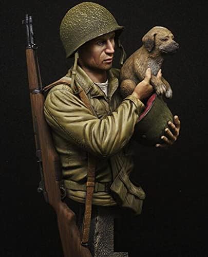 גודמואל 1/9 מלחמת העולם השנייה ארהב חיל הרגלים הצלת גור שרף דמות חזה דגם / אינו מורכב ולא צבוע חייל