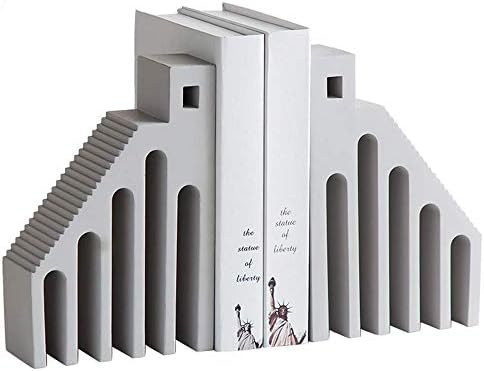 MZXUN מודרני מינימליסטי בניין מלט דוגמנות דוגמנות Bookend מגזין מדף סלון ארון טלוויזיה ארון חדר שינה