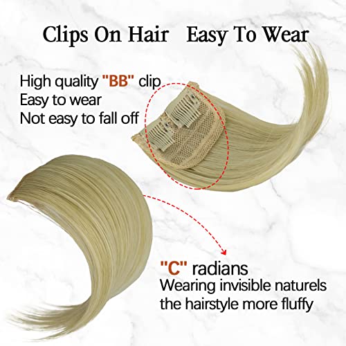 תוספות שיער קצרות לנשים 4 יחידות תוספות שיער קצרות לנשים עם שיער דליל קליפים סינטטיים בחתיכות שיער טופר
