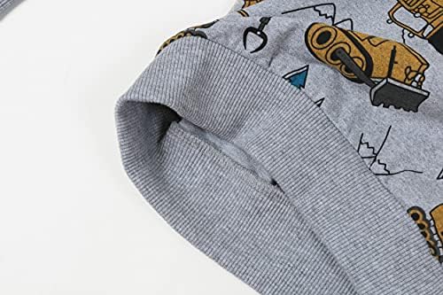 טקלה בנים אופנה שרוול ארוך סווטשירטים סוודר פעוט בגדי צווארון חורפי